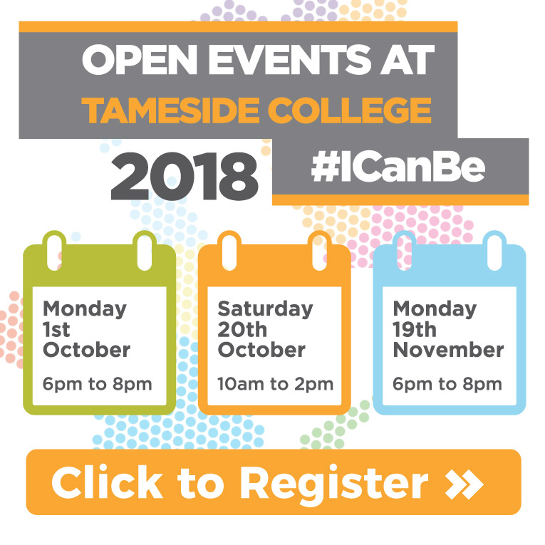 Tameside College Courses for School Leavers, Adults and Employers in