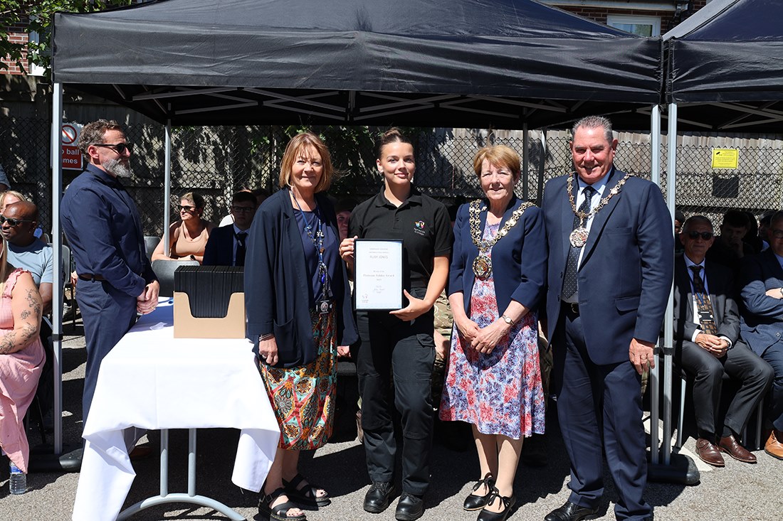 VIPs and family honour public services students