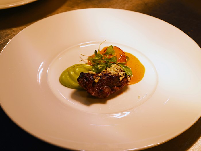 Students served up a range of dishes for guests