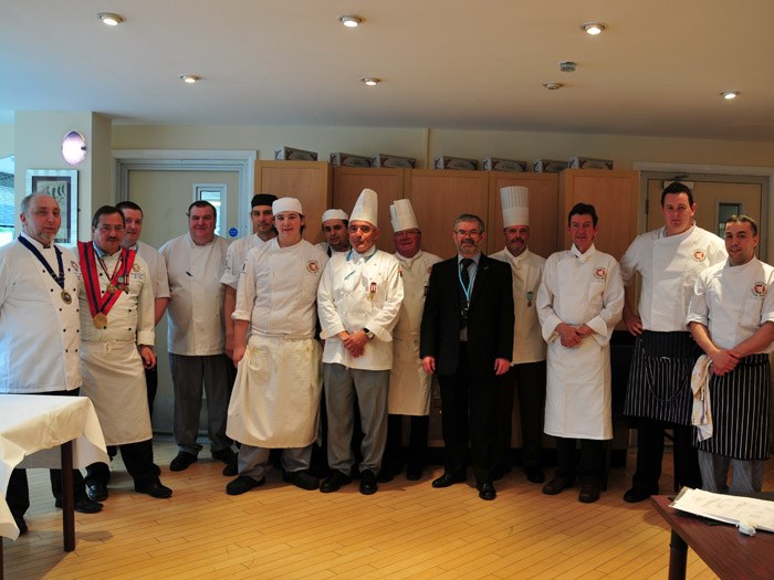 Association Culinaire Française (North West Branch) regional final of the Escoffier Challenge. 