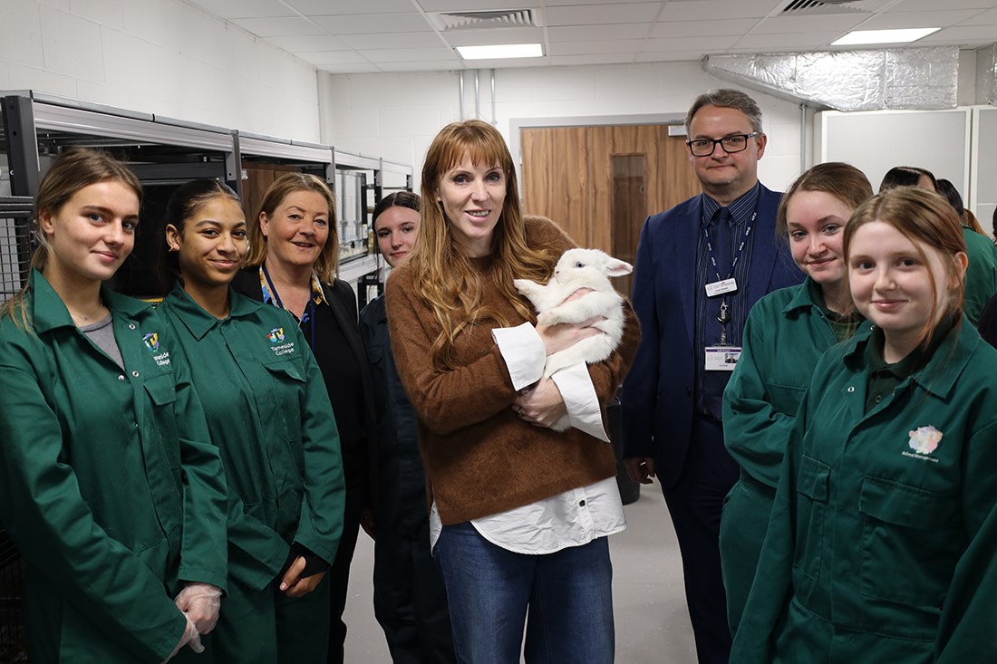 Animal magic with opening of new Tameside College centre