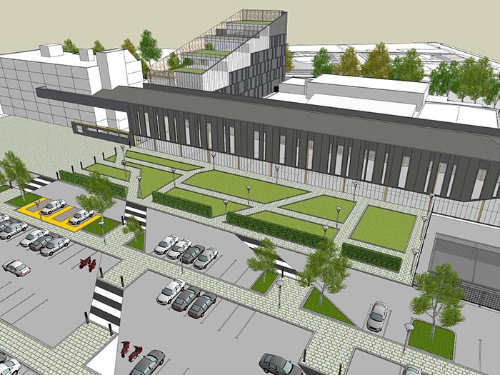 Artists impression of the new centre