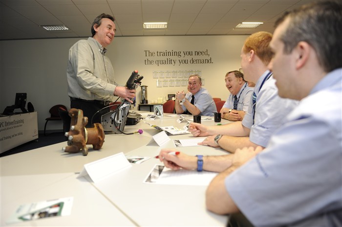 Driver CPC Training Session