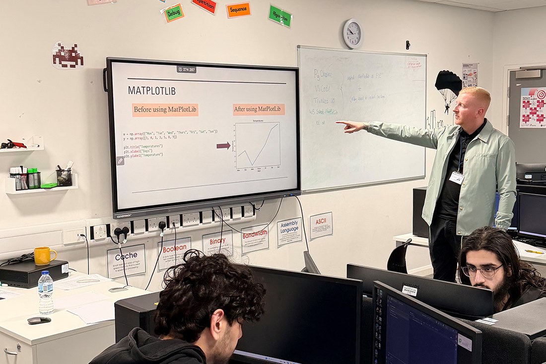 The event gave students the opportunity to explore HE