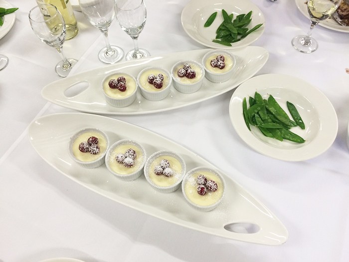 Some of the puddings that Master Chef students prepared for the final feast 