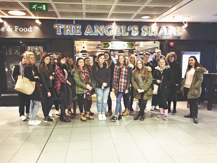 Students enjoyed their time in Dublin 