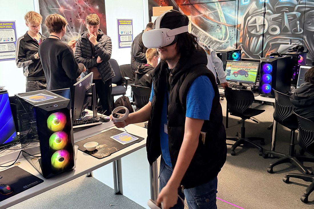 Students organised a range of activities for the event