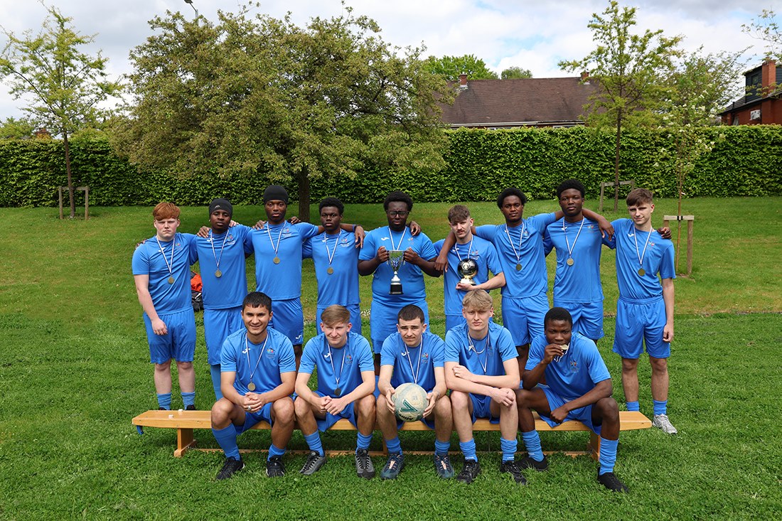 The team beat Hopwood Hall College to claim the title