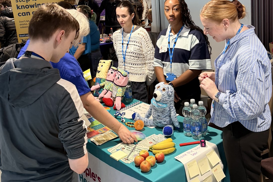 A variety of exhibitors attended the events