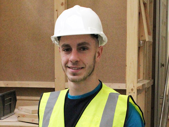 George is currently teaching level 1 joinery