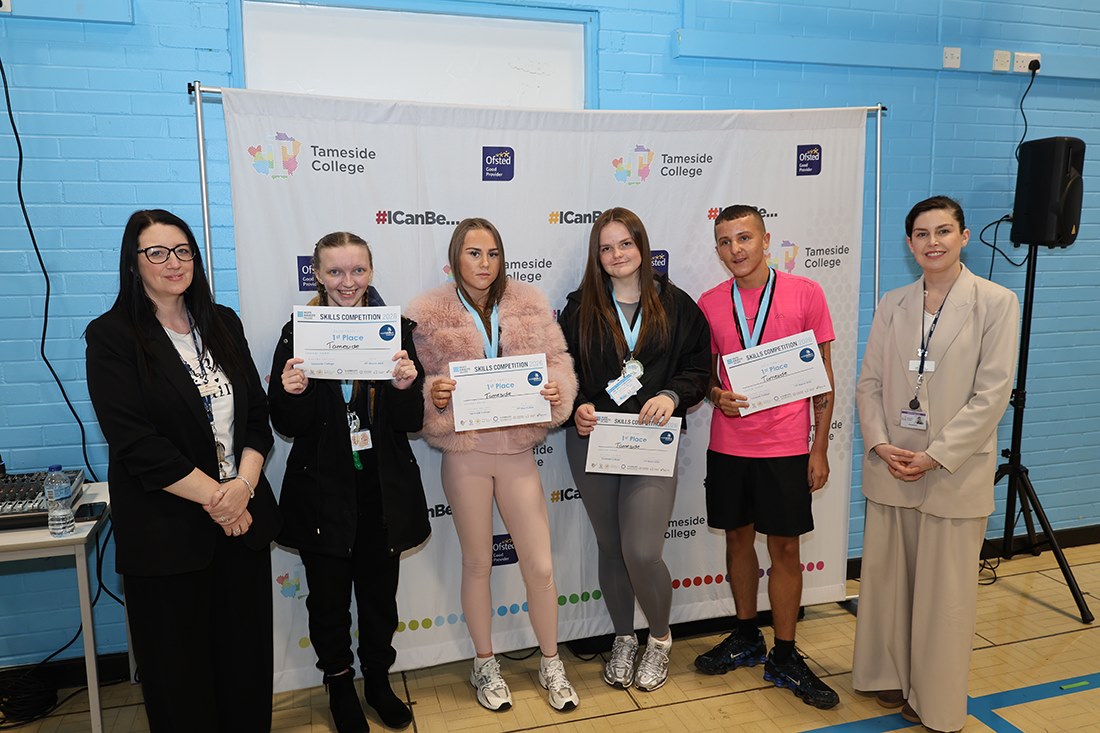 The college hosted the health and social care competition