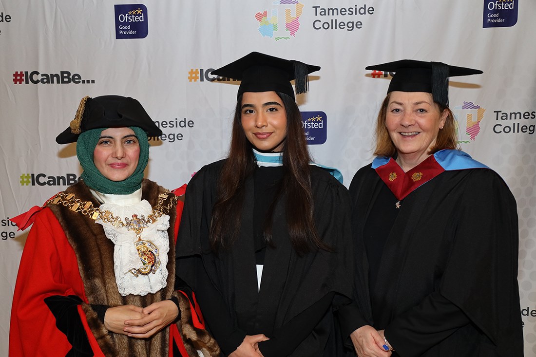 Students were congratulated by the mayor and principal