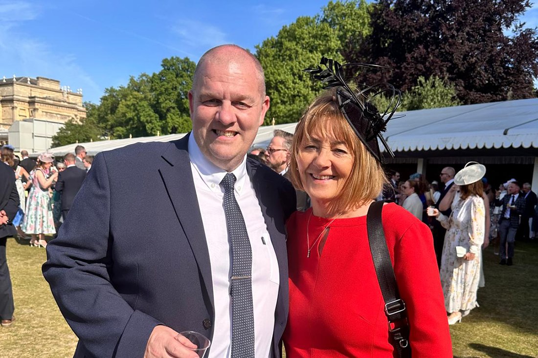 Royal recognition for college staff member