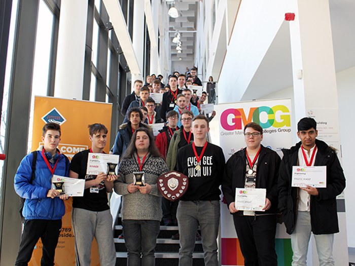 Winners of the Engineering competition
