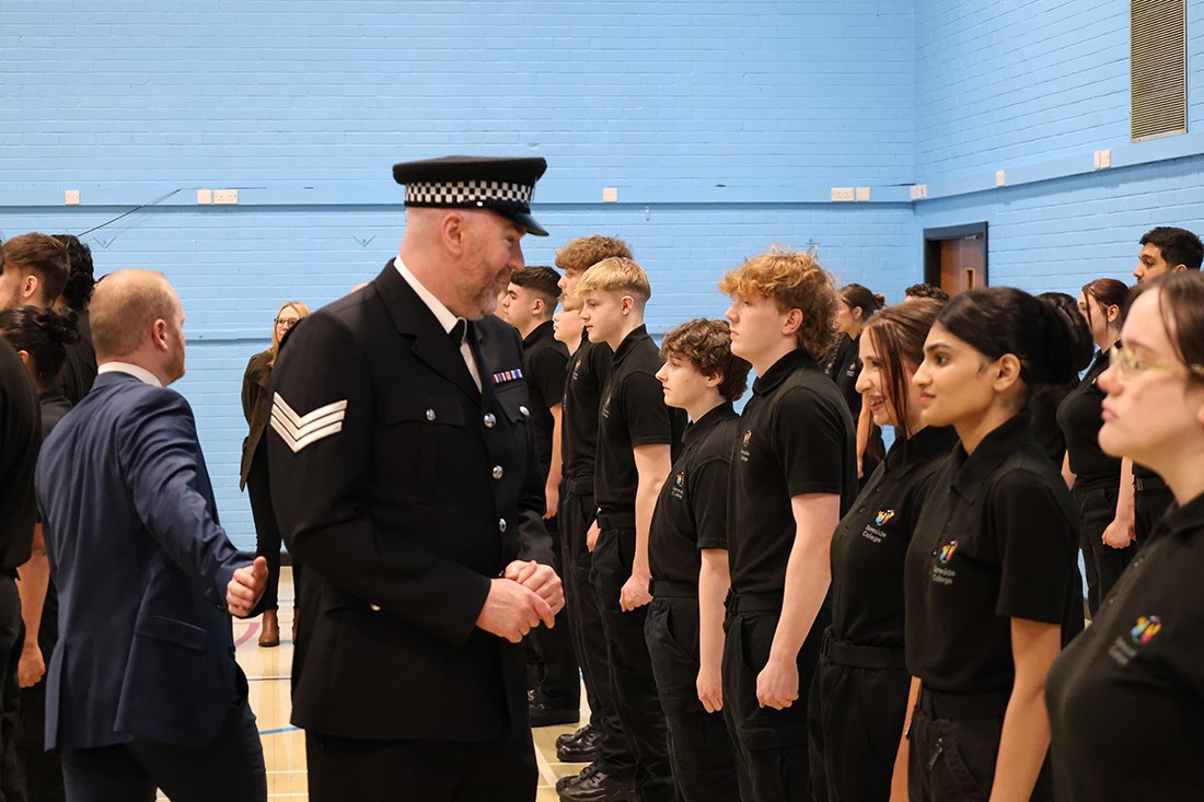 Passing out parade marks student successes