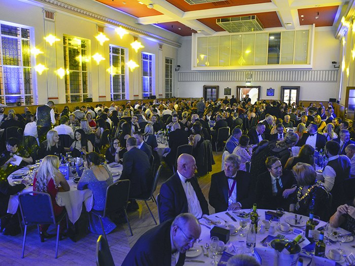 Over 300 guests attended the event