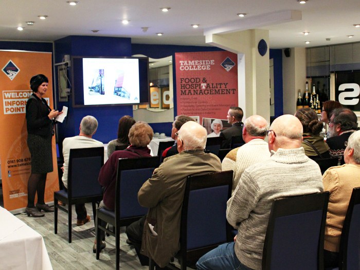 Residents enjoyed a presentation on the new build