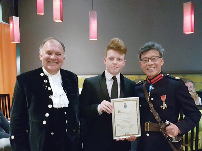 Sean with the High Sheriff