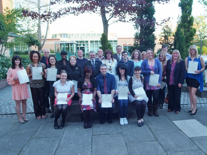 The Adult Learners group photo.