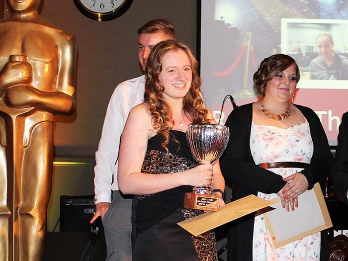 Level two Professional Cookery student Rebecca Threadgold won the Association Culinaire Francaise Caterer of the year award 