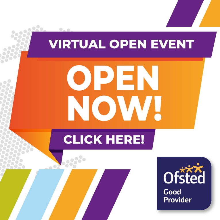 Tameside College Virtual Open Events 2021