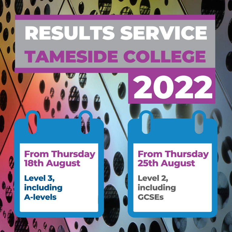 Tameside College Results Service 22/23